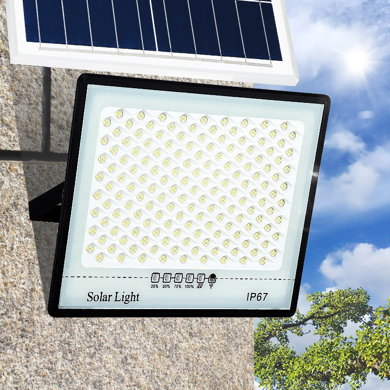 Solar Security Lights with Motion Sensor - IP65 Waterproof Courtyard Projector Lighting for Home
